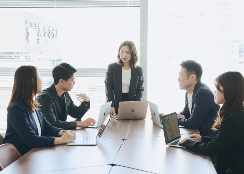 あなたの成長を、会社全体でサポート